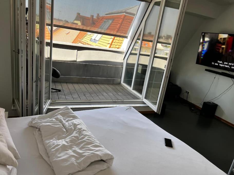 6 Zimmer Maisonette-Penthouse Pool Dachterrasse Luxus Munich Extérieur photo