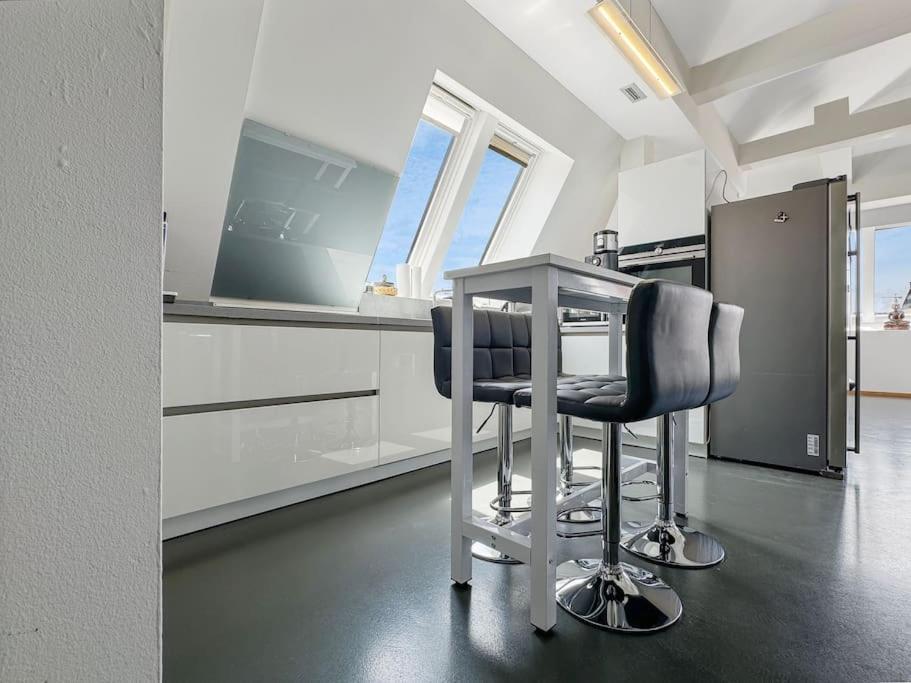 6 Zimmer Maisonette-Penthouse Pool Dachterrasse Luxus Munich Extérieur photo