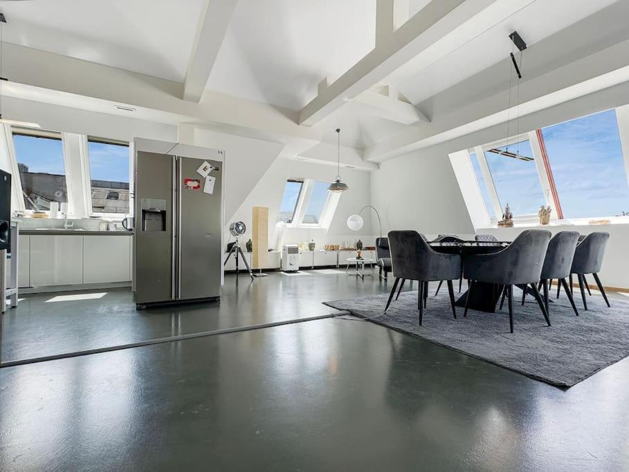 6 Zimmer Maisonette-Penthouse Pool Dachterrasse Luxus Munich Extérieur photo