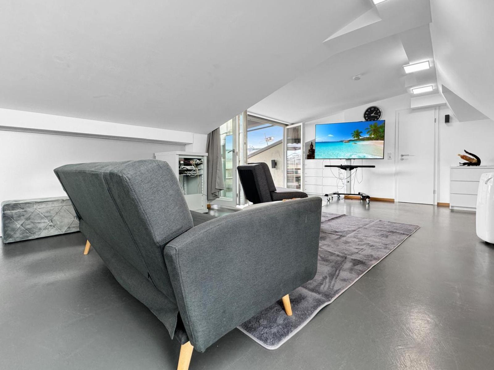 6 Zimmer Maisonette-Penthouse Pool Dachterrasse Luxus Munich Extérieur photo